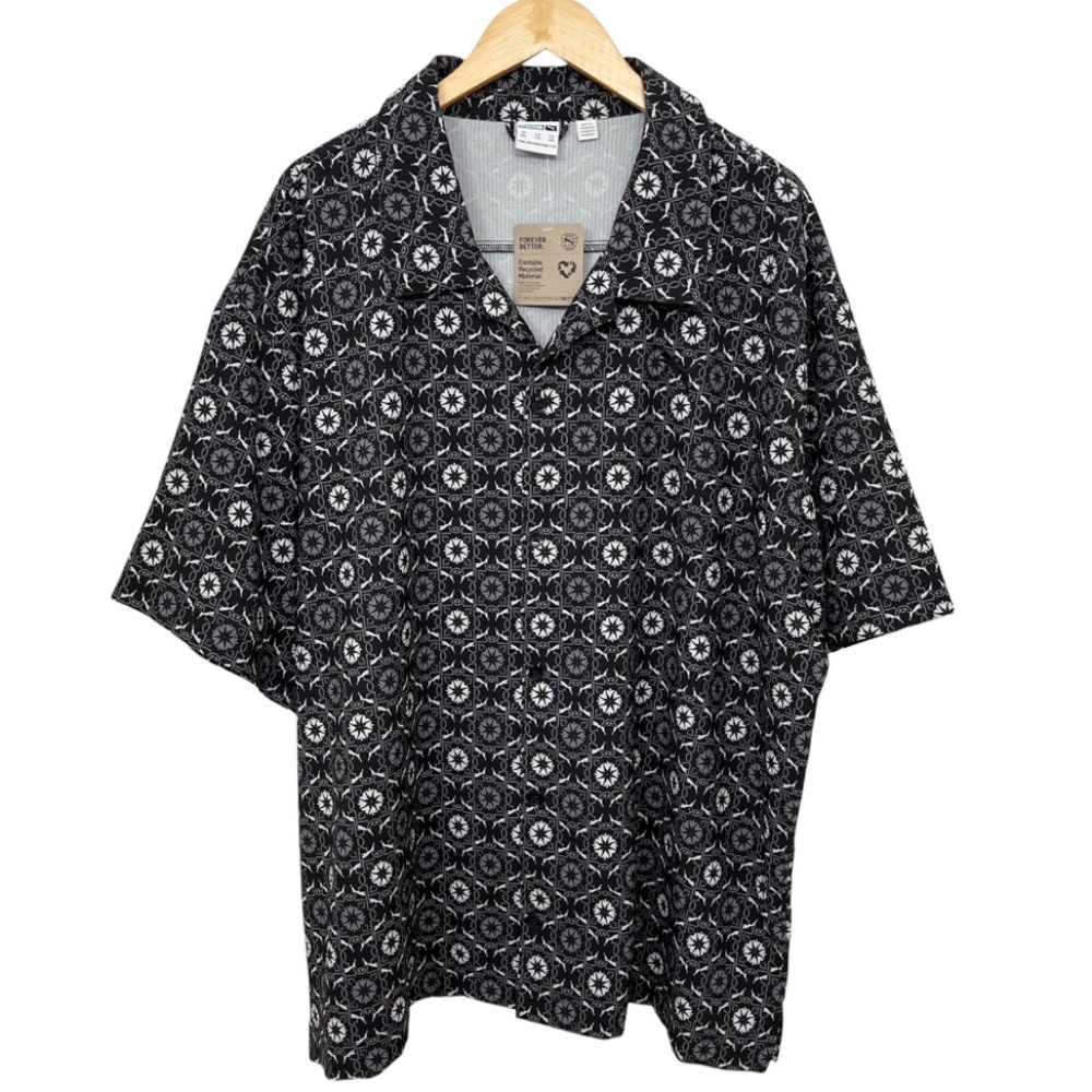 Puma Classics New Prep Medallion Print Woven Shirt Men’s XXL